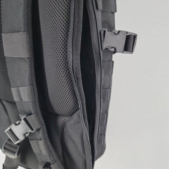 Highland Tactical Black MOLLE Backpack EDC Range Bug Out Bag - Picture 8 of 15